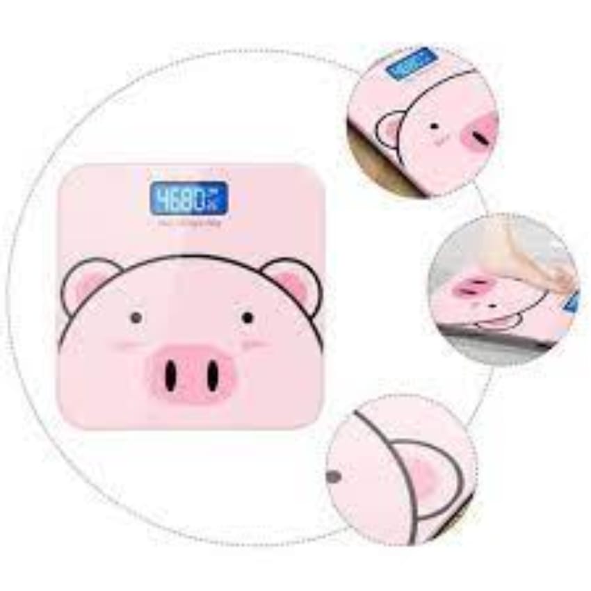 áscula Digital Personal Diseño Cerdito – Hasta 180 kg