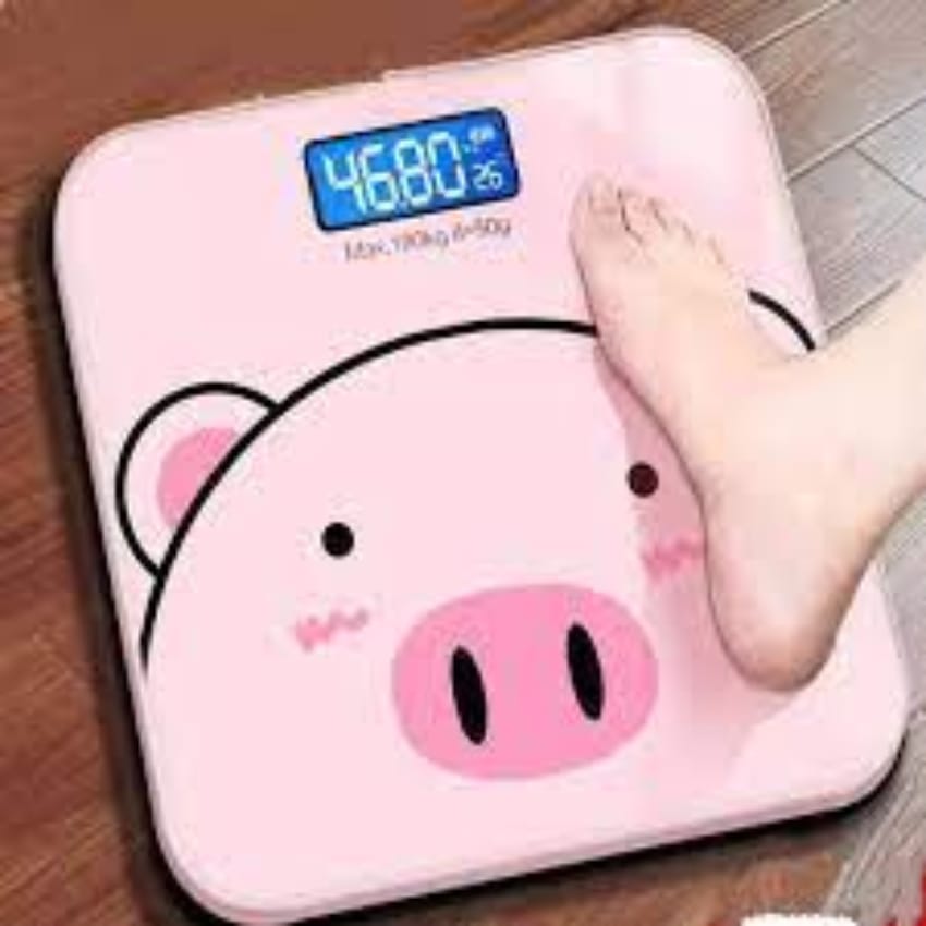 áscula Digital Personal Diseño Cerdito – Hasta 180 kg