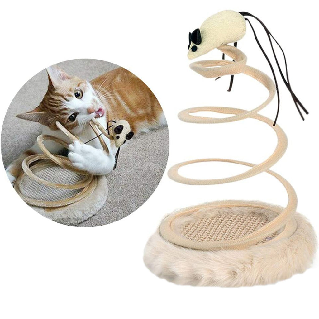 Juguete Interactivo de Resorte Espiral para Gatos