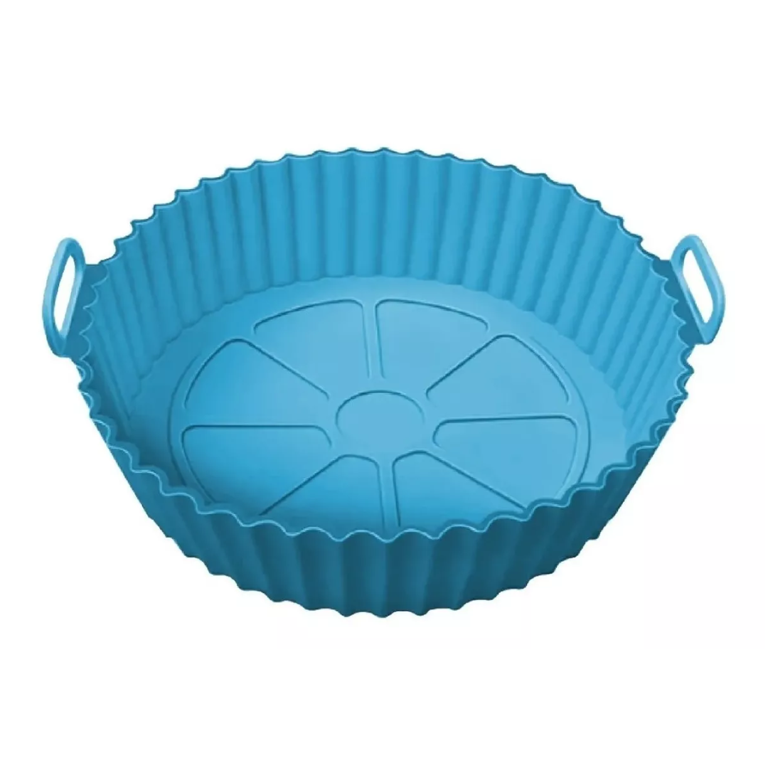 Molde Protector de Silicona para Freidora de Aire (Air Fryer) – Reutilizable y Antiadherente