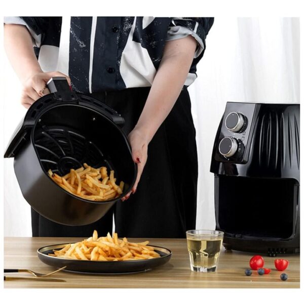 Freidora de Aire 4.5 Litros Multifuncional – Control de Temperatura y Tiempo