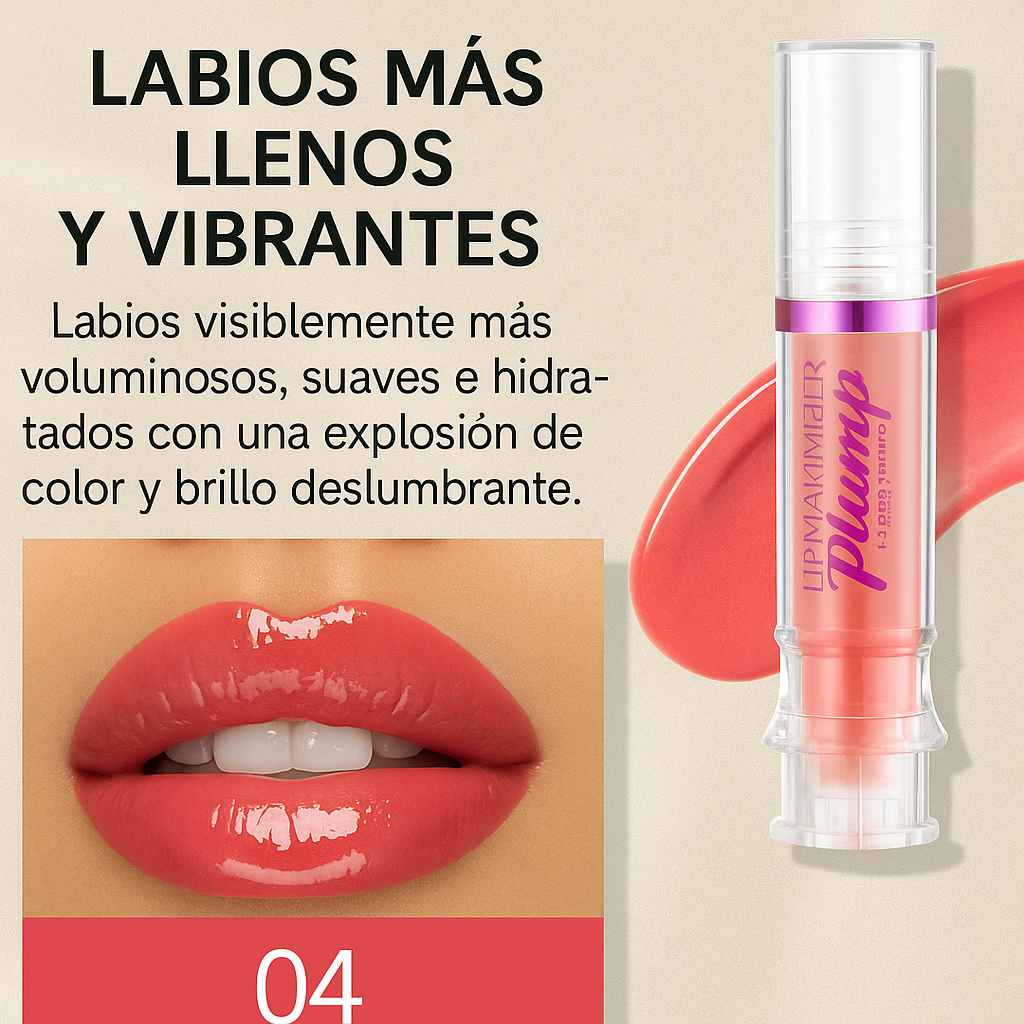 Combo de Labiales Handaiyan – Hidratación, Color y Volumen
