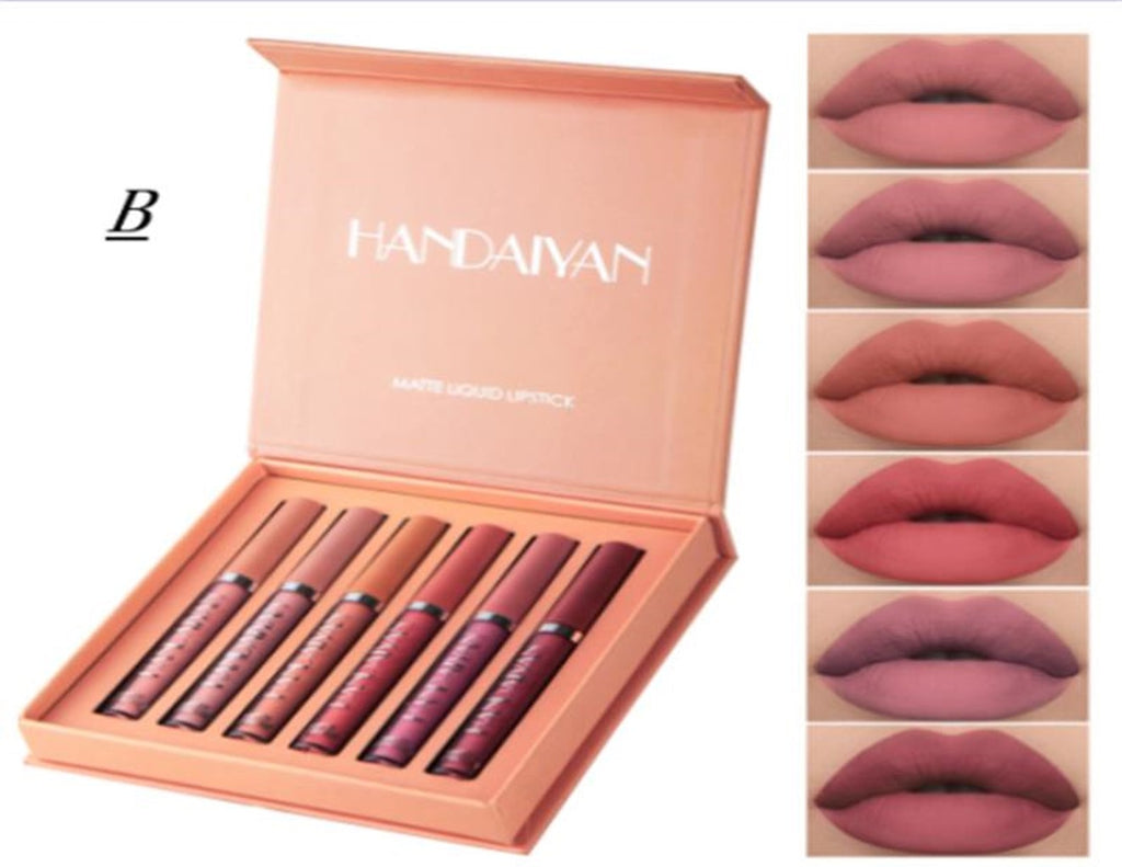 Combo de Labiales Handaiyan – Hidratación, Color y Volumen