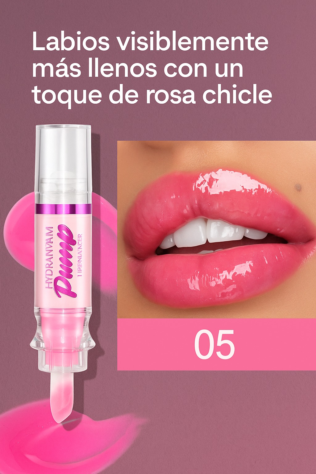 Combo de Labiales Handaiyan – Hidratación, Color y Volumen
