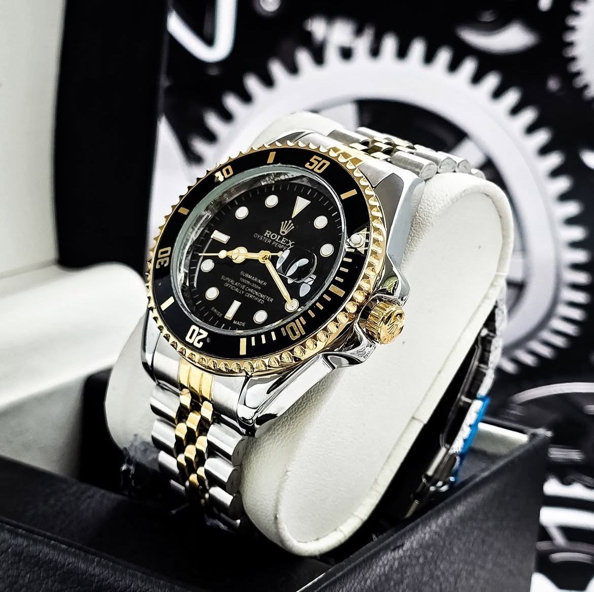 Reloj Tipo Rolex de Importación – Diseño Clásico de Lujo (Varios Colores)