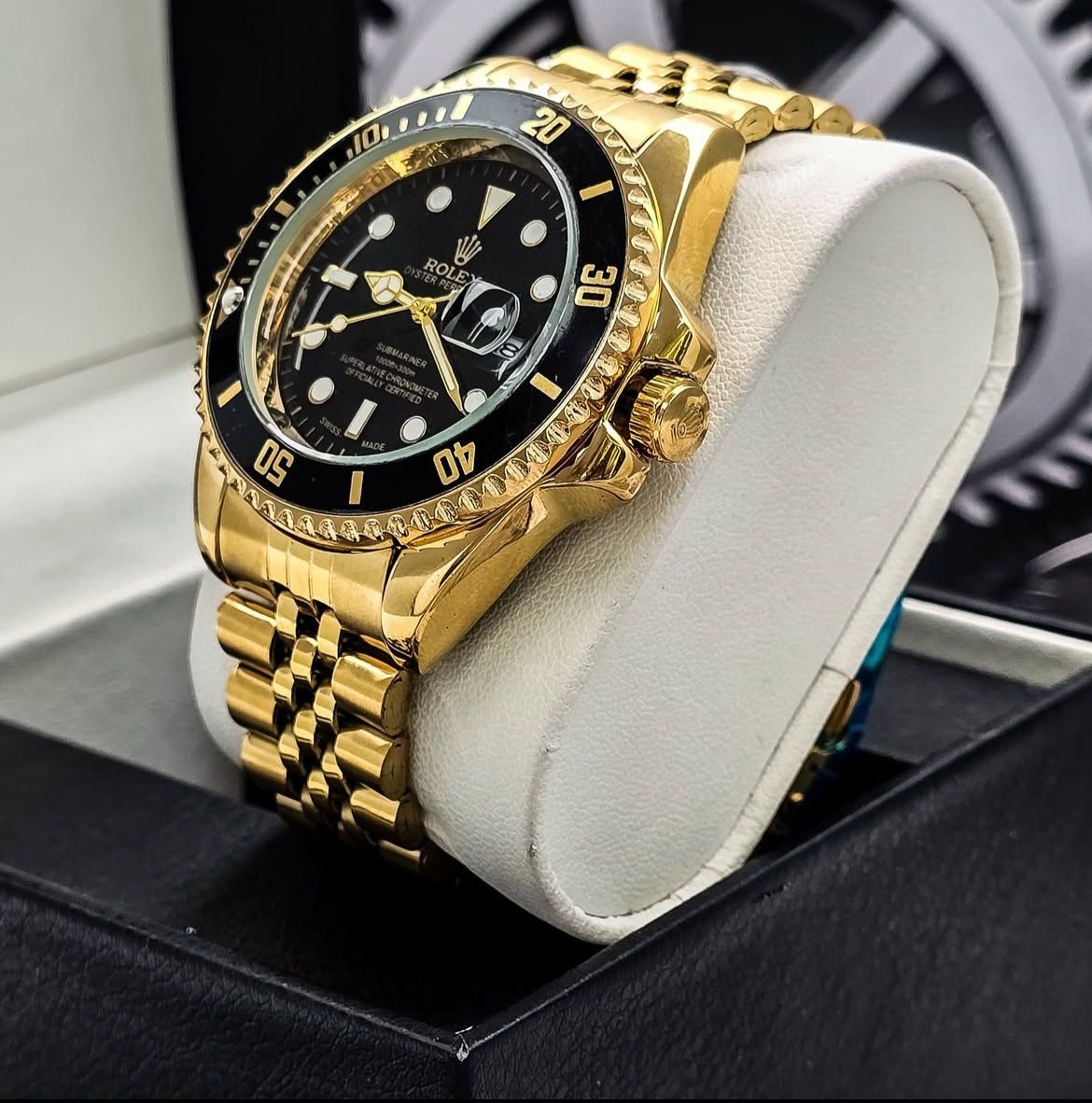 Reloj Tipo Rolex de Importación – Diseño Clásico de Lujo (Varios Colores)