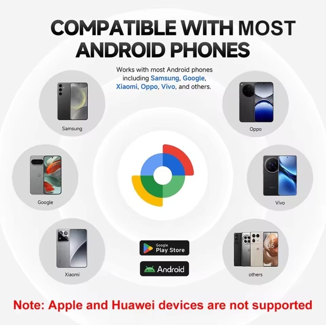 SmartTag Localizador Inteligente Compatible con Android