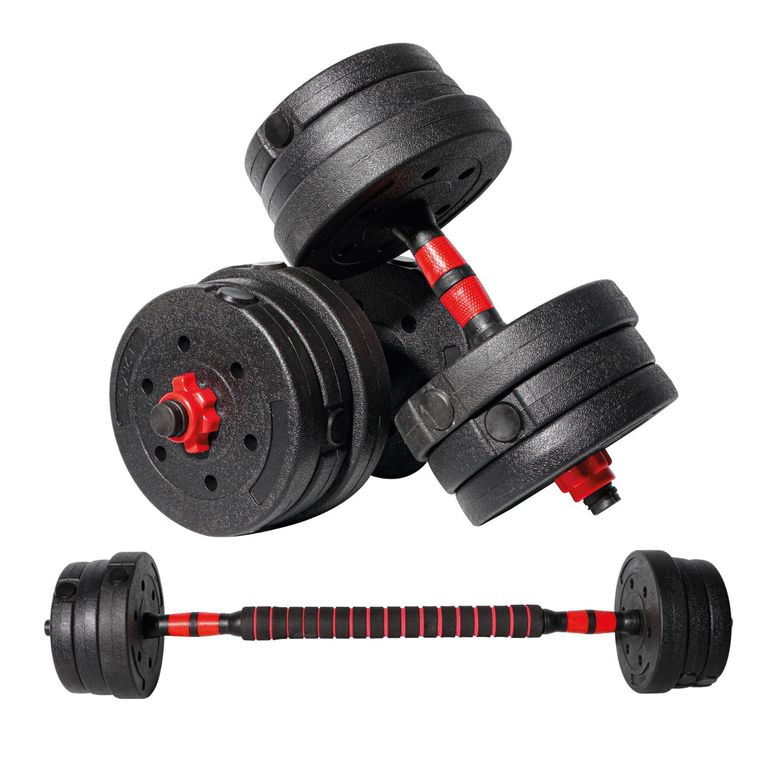 Kit de Mancuernas 20 kg Termoselladas – Entrenamiento en Casa