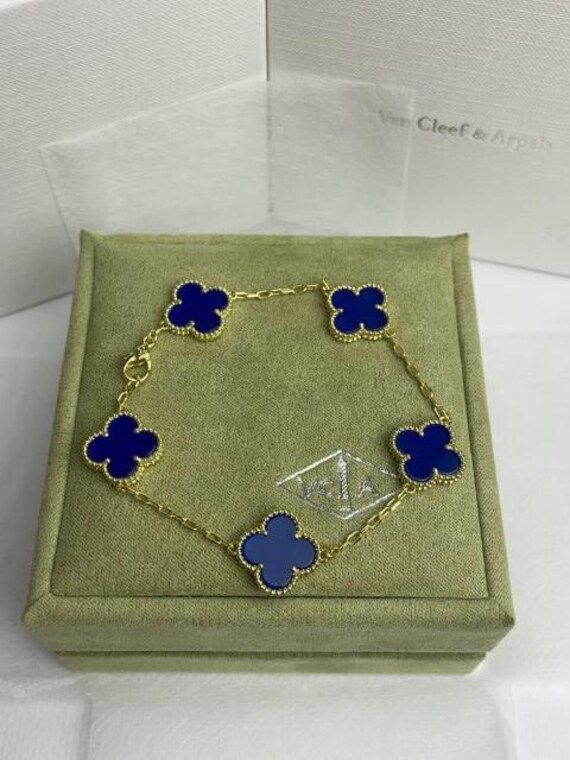 Pulsera Trébol Trebol Van Cleef con Caja de Regalo