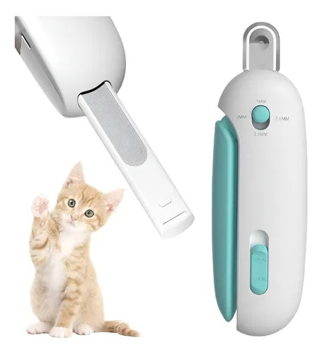 Cortauñas de Seguridad para Mascotas con Lima – Ajustable