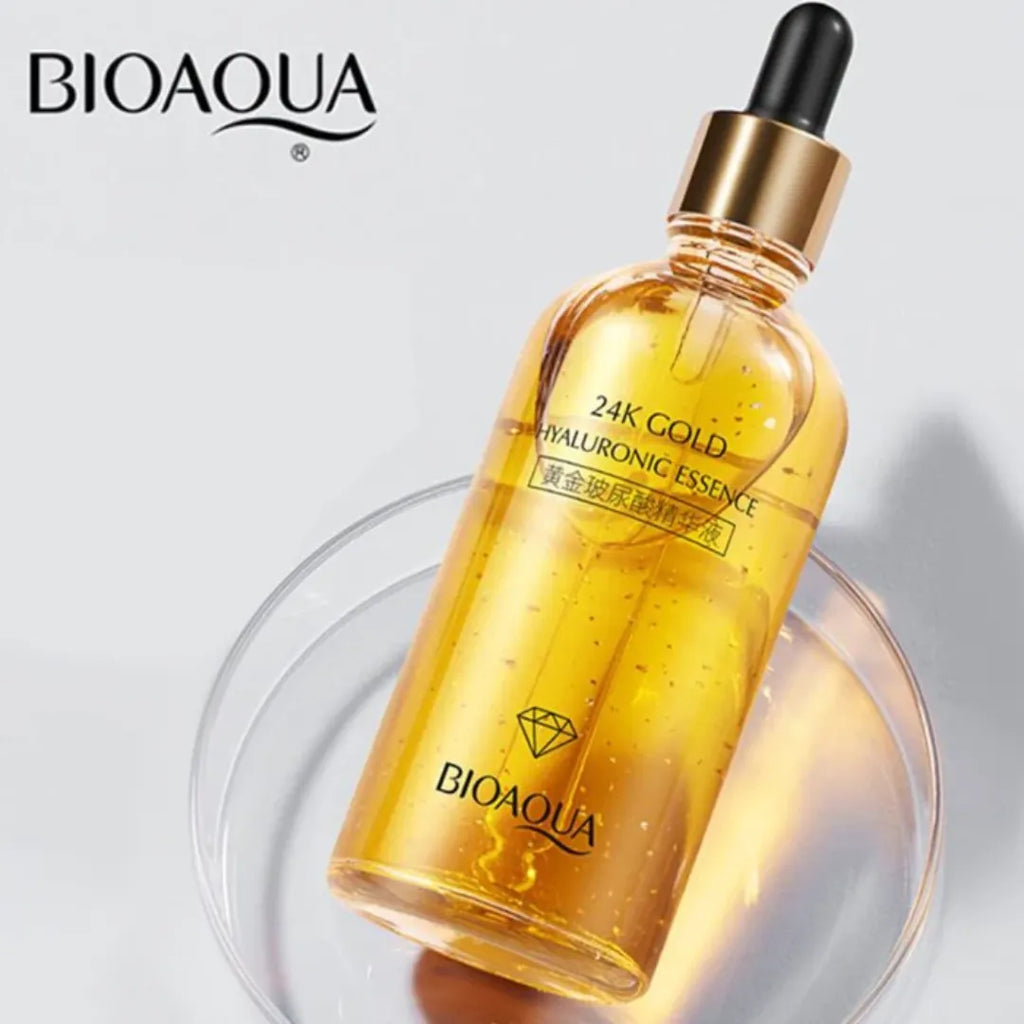 Kit Bioaqua Sérum 24K Gold + 2 Mascarillas Faciales