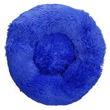 Cama Tipo Dona de Peluche para Mascotas – Súper Confort