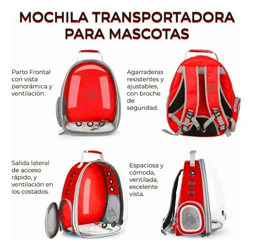 Morral Transportador Para Mascotas